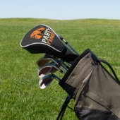 Halloween Feest Tijd Heks Ketel Design_1 Golfheadcover (Insitu)