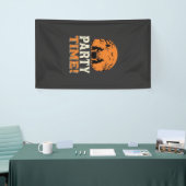 Halloween Feest Tijd Heks Ketel Ontwerp_1 Spandoek (Beurs)