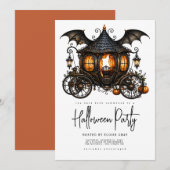 Halloween-feest uitnodiging (Voorkant / Achterkant)