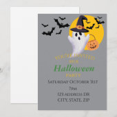 Halloween-feest uitnodiging (Voorkant / Achterkant)