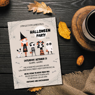 Halloween-feest uitnodiging