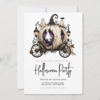 Halloween-feest uitnodiging