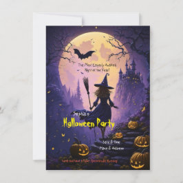 Halloween-feest uitnodiging