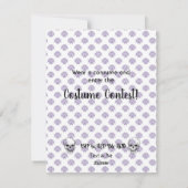 Halloween Feest Uitnodiging v1 (Achterkant)