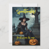 Halloween-feest uitnodiging v4 (Voorkant)