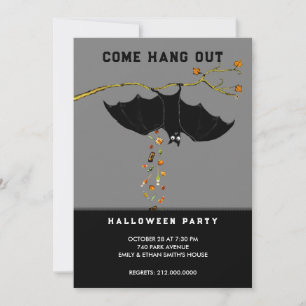 Halloween-feest uitnodigingen