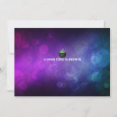 Halloween Feest Uitnodigingen (Achterkant)