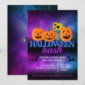 Halloween Feest Uitnodigingen (Voorkant / Achterkant)