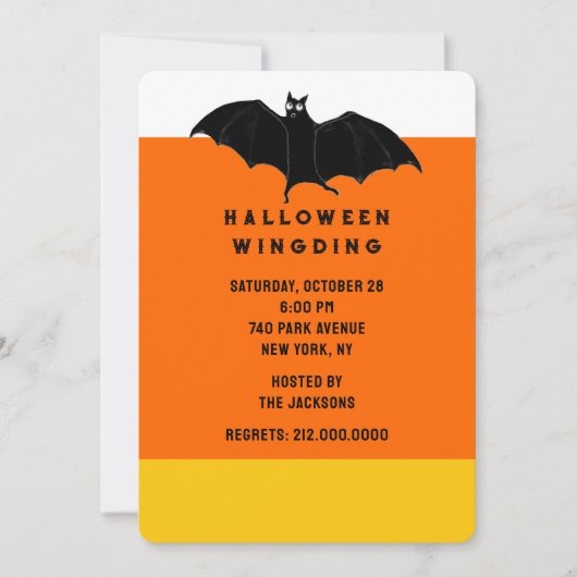 Halloween-feest uitnodigingen (Voorkant)