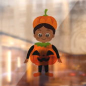 Halloween Feest voor Kinderen Pompoen Raamsticker (Vel 2)