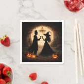 Halloween-feest wijn thema servet (Insitu)