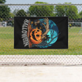 Halloween-feestbanner Spandoek (Insitu)