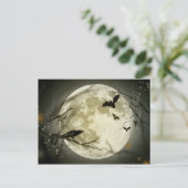 Halloween feestdagen mysterie met sprookjesmaan (Staand voorkant)