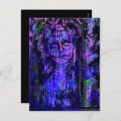 Halloween Feestdagenkaart (Voorkant / Achterkant)