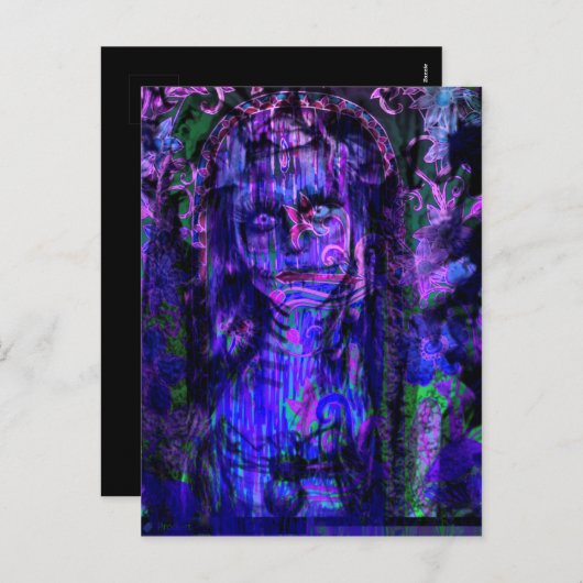 Halloween Feestdagenkaart (Voorkant / Achterkant)