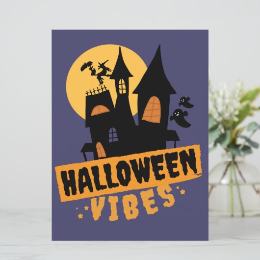 HALLOWEEN FEESTDAGENKAART (Staand voorkant)