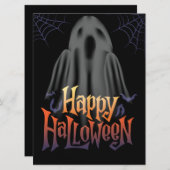 HALLOWEEN FEESTDAGENKAART (Voorkant / Achterkant)