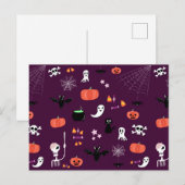 Halloween Feestdagenkaart (Voorkant / Achterkant)