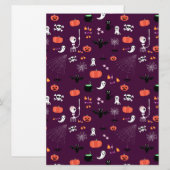 Halloween Feestdagenkaart (Voorkant / Achterkant)