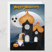 HALLOWEEN FEESTDAGENKAART (Voorkant / Achterkant)