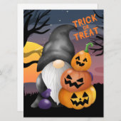 HALLOWEEN FEESTDAGENKAART (Voorkant / Achterkant)