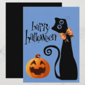 HALLOWEEN FEESTDAGENKAART (Voorkant / Achterkant)