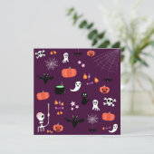 Halloween Feestdagenkaart (Staand voorkant)