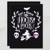 HALLOWEEN FEESTDAGENKAART (Voorkant / Achterkant)