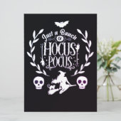 HALLOWEEN FEESTDAGENKAART (Staand voorkant)