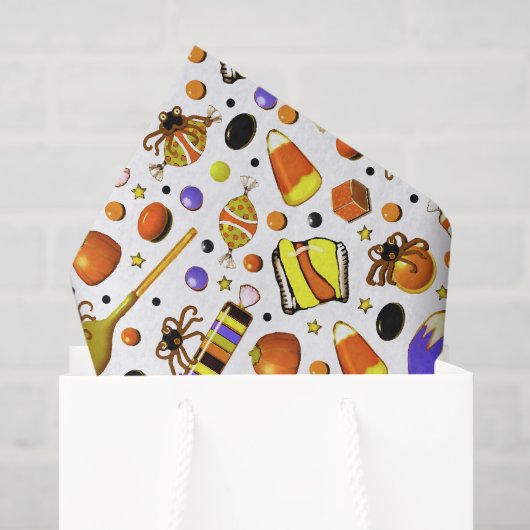 Halloween-feestdecoratie Tissuepapier (Cadeauzakje)