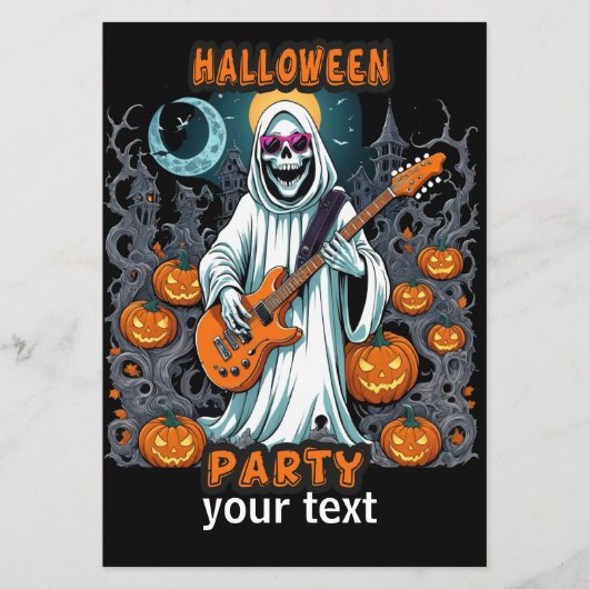 Halloween Feestflyer Flyer (Voorkant)