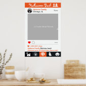 Halloween Feestje Frame Feest Prop Foto Booth Post Poster (Keuken)