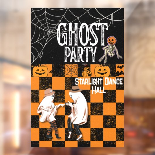 HALLOWEEN FEestJE Raamsticker (Vel 2)