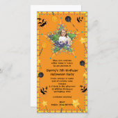 Halloween Feestje Uitnodiging (Voorkant / Achterkant)