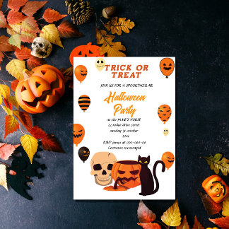 Halloween feesttijd kaart