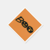 Halloween-feestviering BOO Pompoenen Servetten (Hoek)