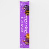 Halloween Festival Pompoenveld Banner (Verticaal)