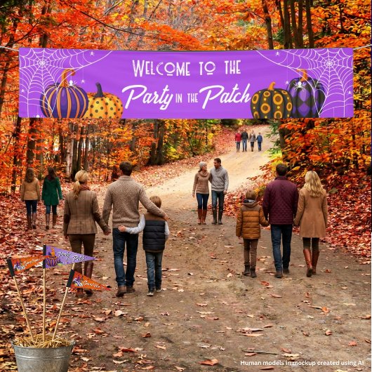 Halloween Festival Pompoenveld Banner