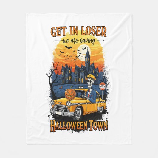  Halloween film Fleece Deken (Voorkant)