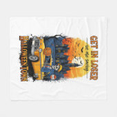  Halloween film Fleece Deken (Voorkant (Horizontaal))