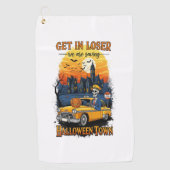  Halloween film Golfhanddoek (Voorkant)