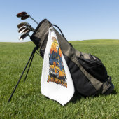  Halloween film Golfhanddoek (Groen)