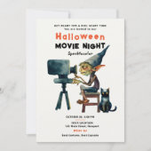 Halloween Film Night Spooktacular Gremlin Kat Kaart (Voorkant)