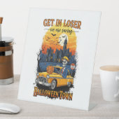  Halloween film Reclamebord Met Voetstuk (Insitu)