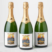 Halloween film Sparkling Wijnetiket (Flessen)