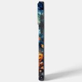 Halloween Fins lup met pompoenen eng Case-Mate iPhone Case (Achterkant / Links)