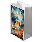 Halloween Fins lup met pompoenen eng Klein Cadeauzakje (Voorkant Gekanteld)