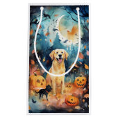 Halloween Fins lup met pompoenen eng Klein Cadeauzakje (Voorkant)