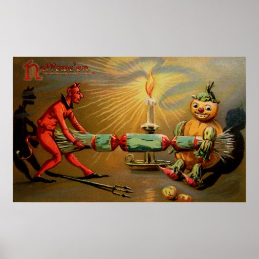 Halloween Firecracker Poster (Voorkant)