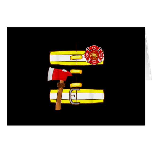 Halloween Firefighter Costume Fan Mannen Vrouwen (Voorkant Horizontaal)